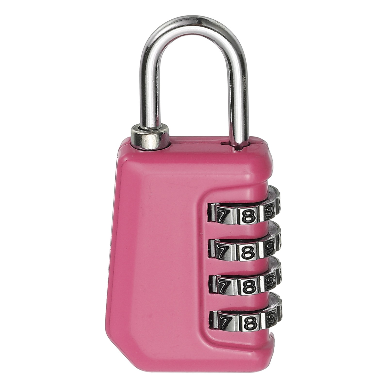 1 Pcs Combination Lock 4 Digit Locker Locks for Luggage Gym File Cabinet Pink