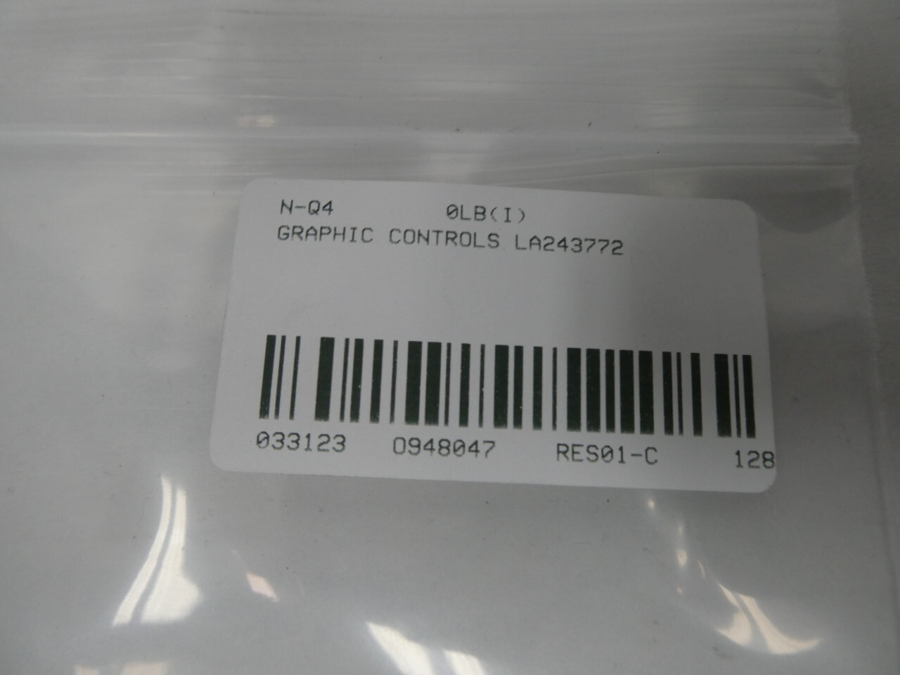 Graphic Controls LA243772 Red Chart Recorder Pen