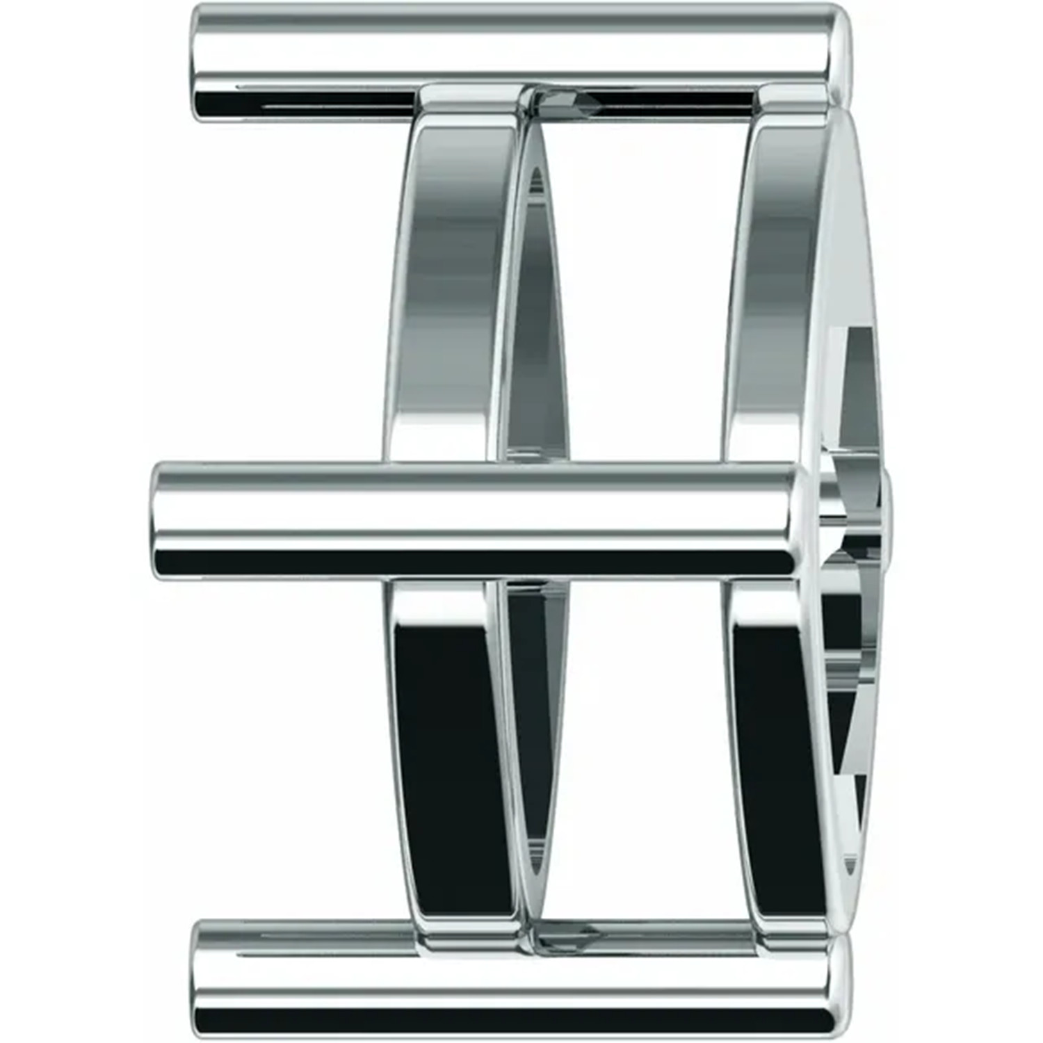 Cushion Cut Pendant Mounting  4 Prong Slide Basket Design Solid 14K White Gold