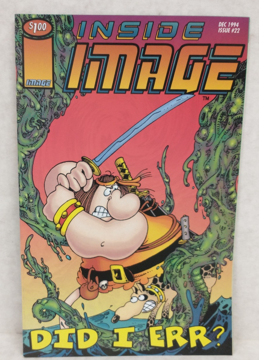 Inside Image #22 (Image Comics ('94) Angela from Spawn - Groo by Sergio Aragones