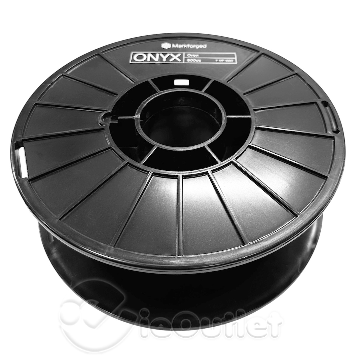 Empty 8" Black Plastic Spool Reel for String Wire Cable Fishing Line Rope Crafts