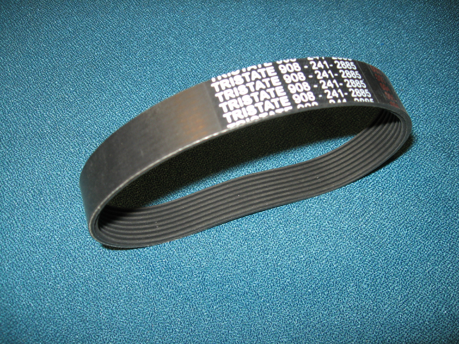 BT012100AV BELT HUSKY CAMPBELL HAUSFELD AIR COMPRESSOR 8 RIB BELT MADE IN USA