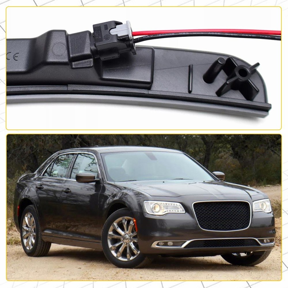 For 2015-24 Dodge Charger 4PCS Side Marker Light Wire Harness Connector Plug Set