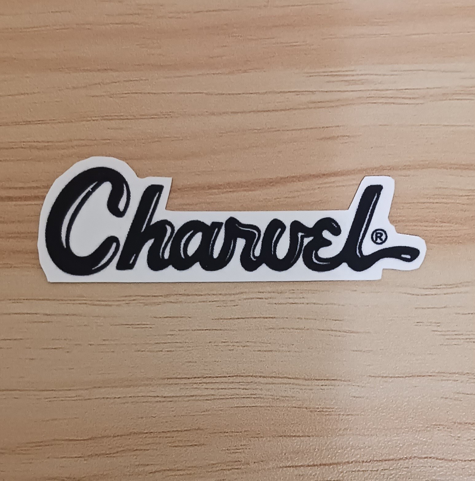 CHARVEL VINTAGE "TOOTHPASTE" STYLE HANDMADE WATERSLIDE DECAL PRE-CUT