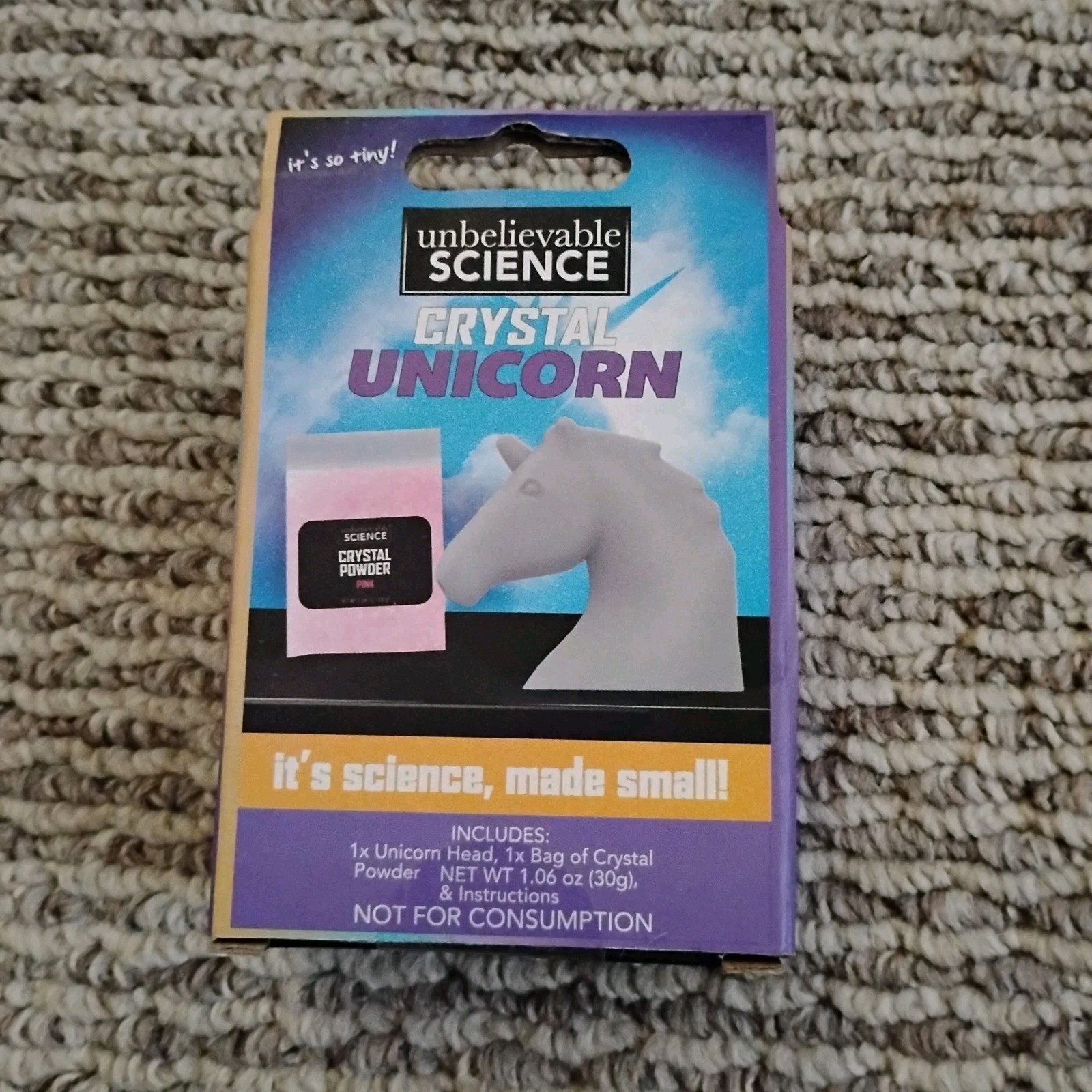 Unbelievable Science Crystal Unicorn Grow Kit Science Experiment Set NIP