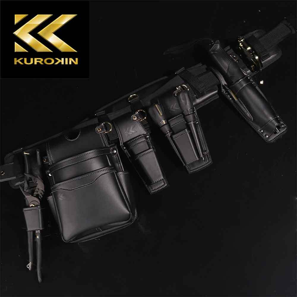 FUJIYA KUROKIN Light PU Leather Series Multi Tool Bag Pouch Holder Case NEW JP