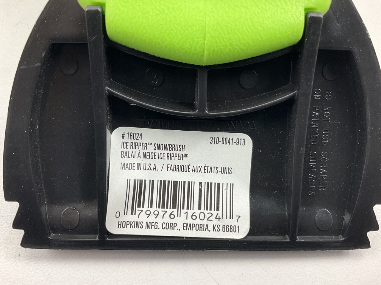 Hopkins 16024 GREEN SubZero 21" Ice Ripper Snowbrush & Ice Scraper Combo