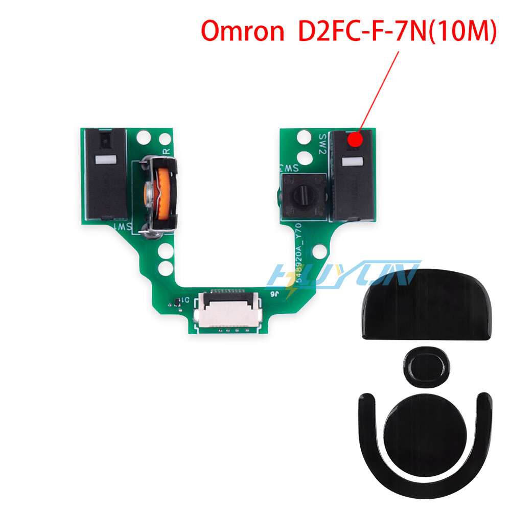 Button Board of Micro Switch Wheel Encoder for Logitech GPRO X Superlight Mouse