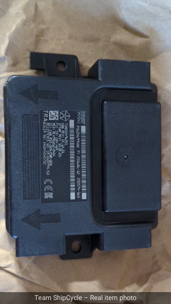Keyless Entry Receiver Mopar 56046994AK G2U