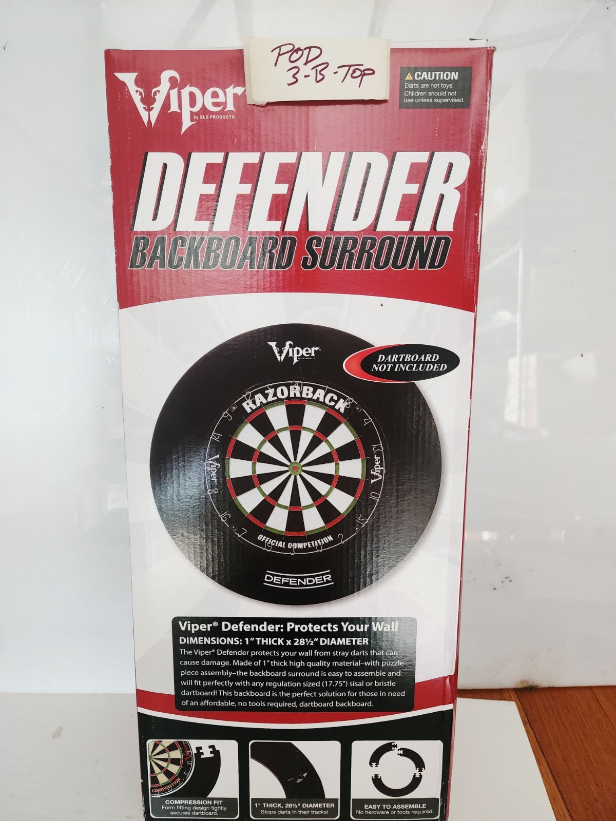 Viper 41-0612 Defender Dart Backboard Surround