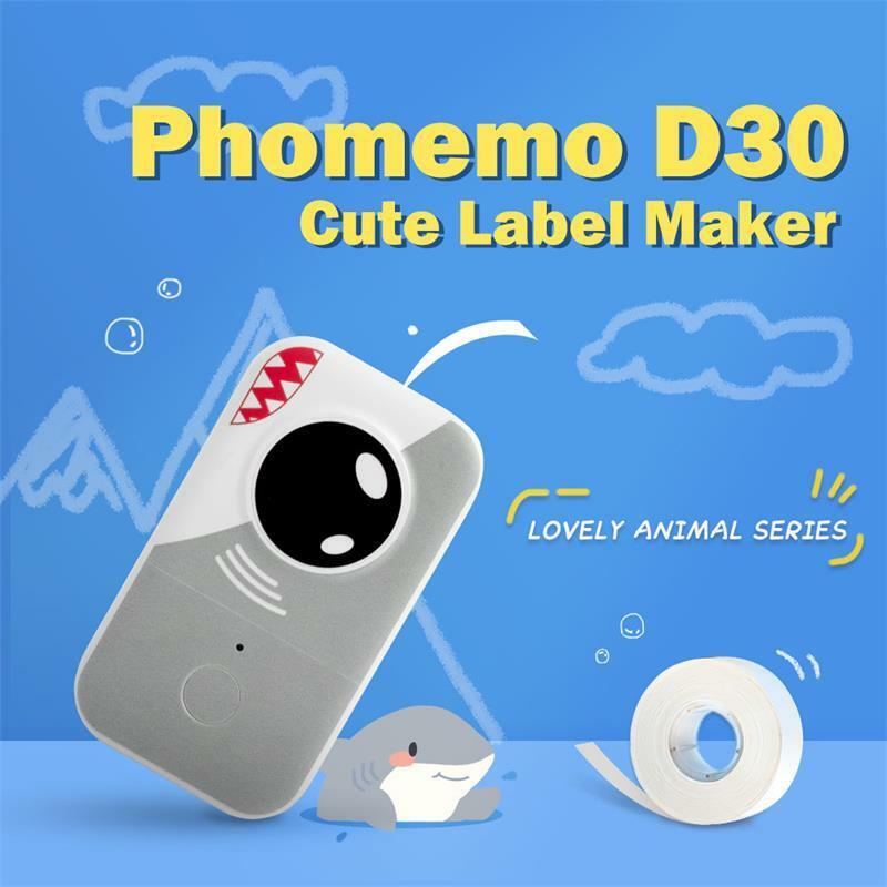Upgrade D30 Pocket Bluetooth Label Maker Machine Direct Thermal Sticker Printer