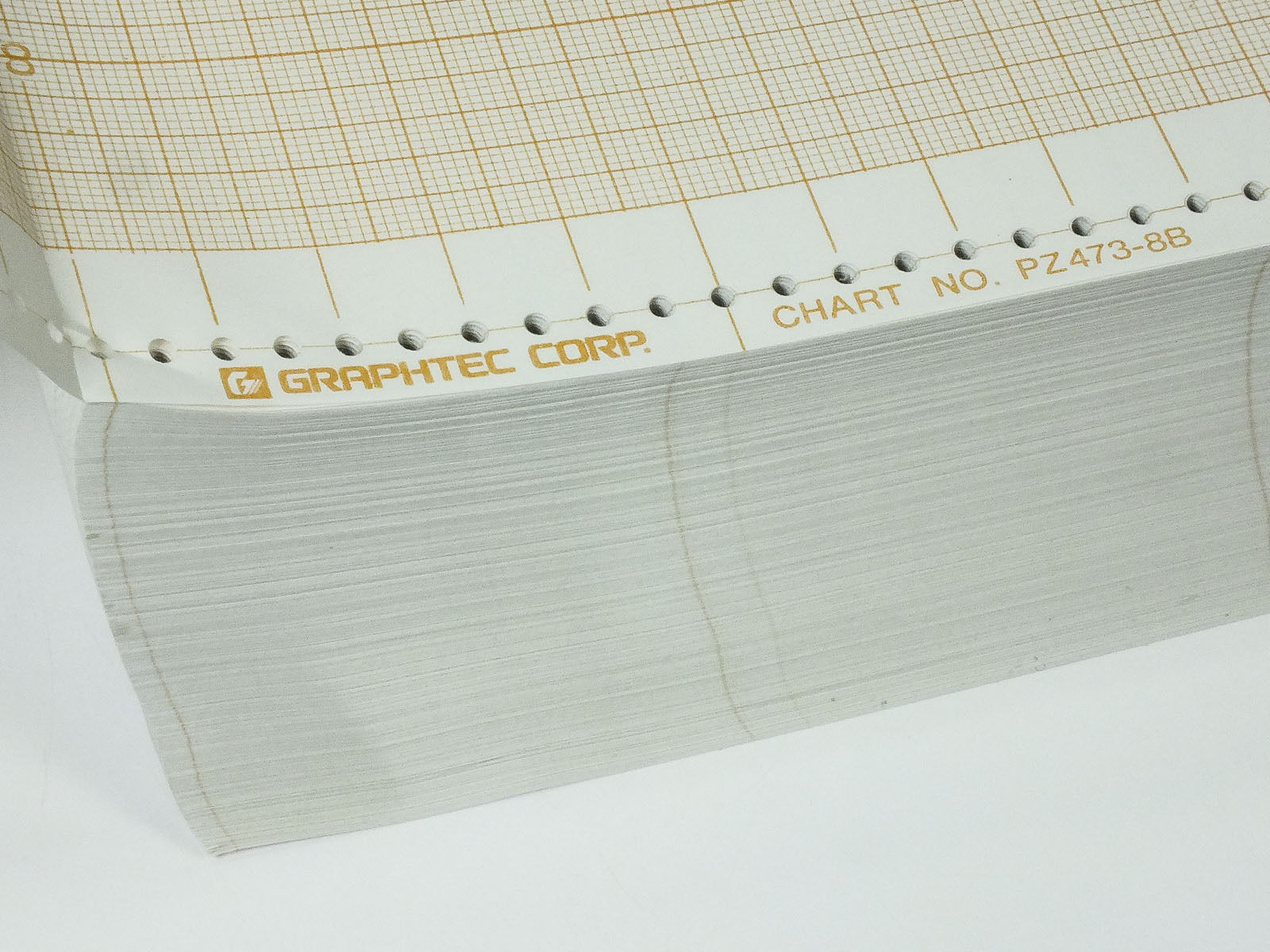 Graphtec Linearcorder Graph Chart Paper 8x40mm 200m PZ474-8B