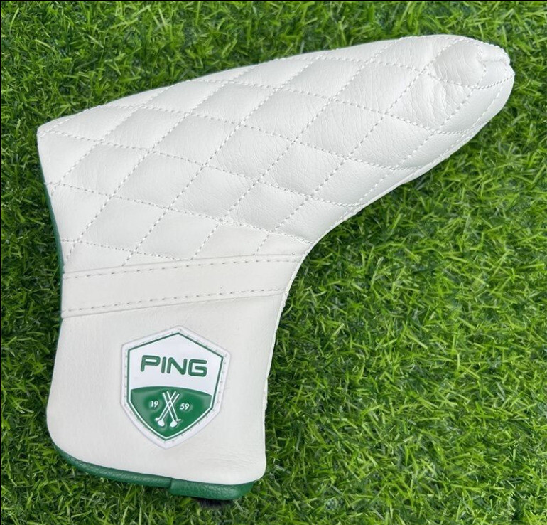 PING Masters commemorative edition Golf Blade Mallet Putter Head cover Magnetic