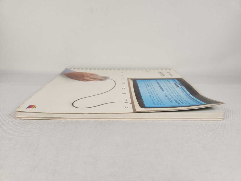 Apple Computer Macintosh MacWrite Manual 1984 ~ Vintage Computing Reference