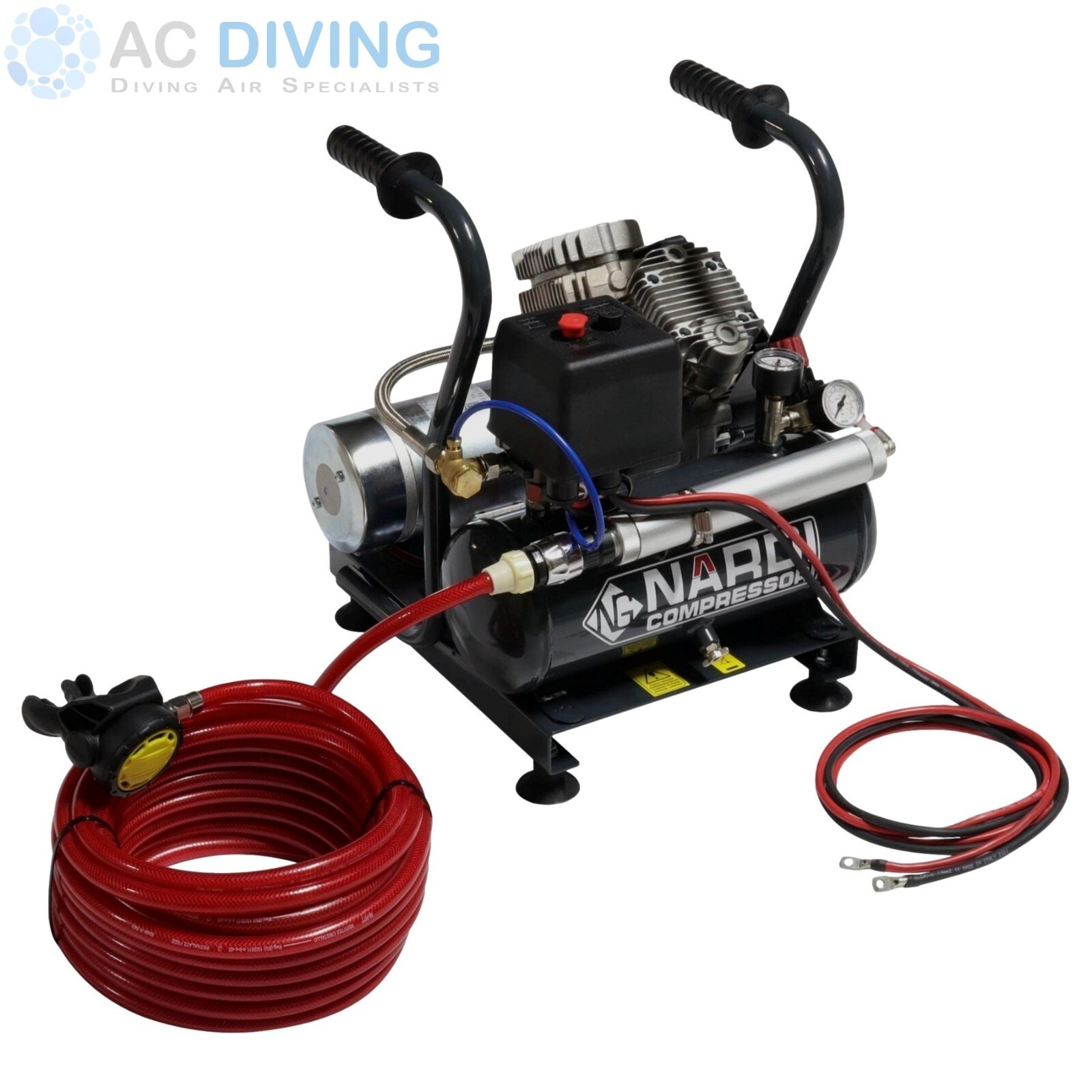 Nardi Diving Hookah / Compressor. Extreme 12v with Hose & Regulator 260lpm