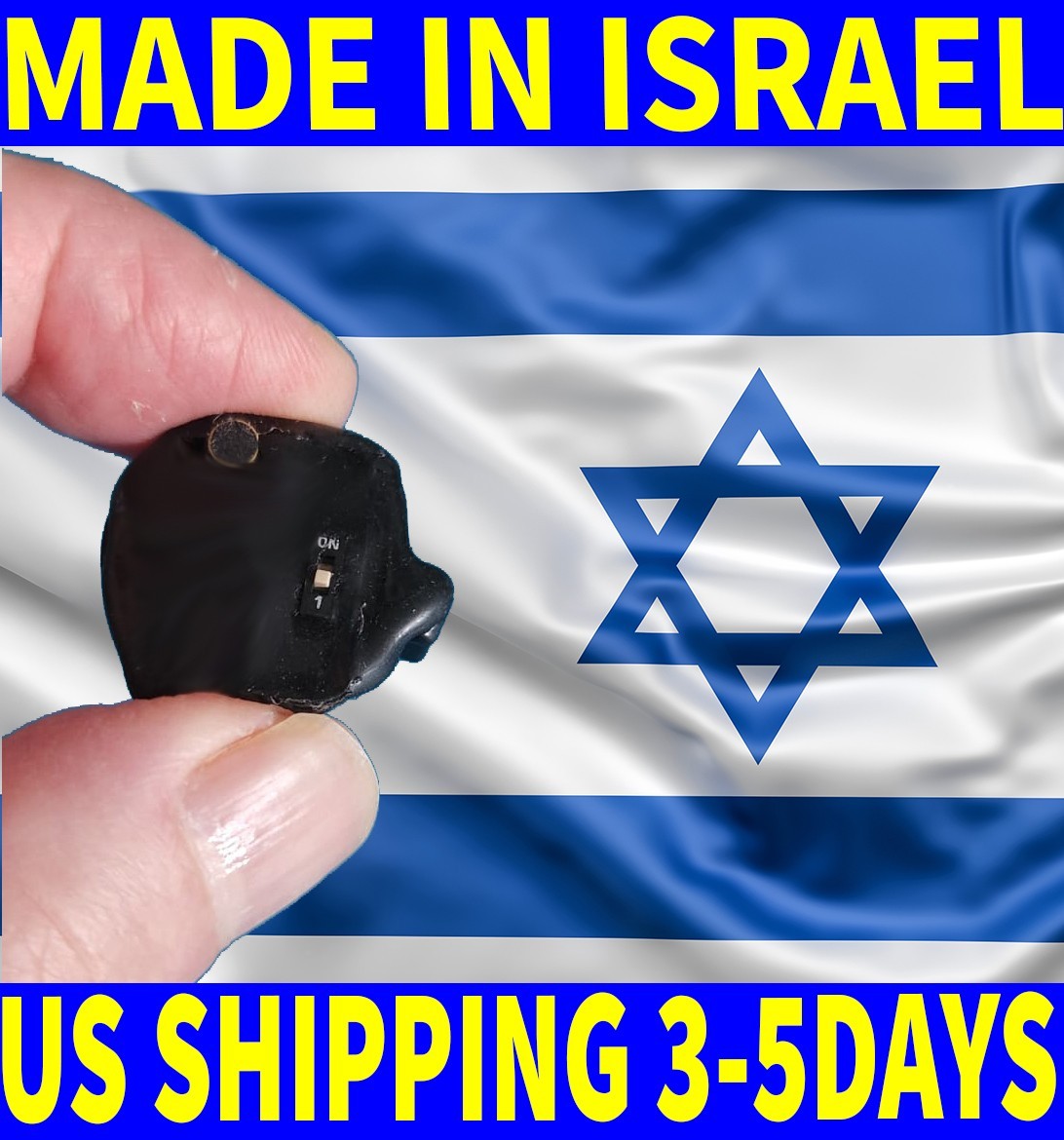 Mini UHF Spy Transmitter •700m Range •120h Standby • Professional Israeli Desing