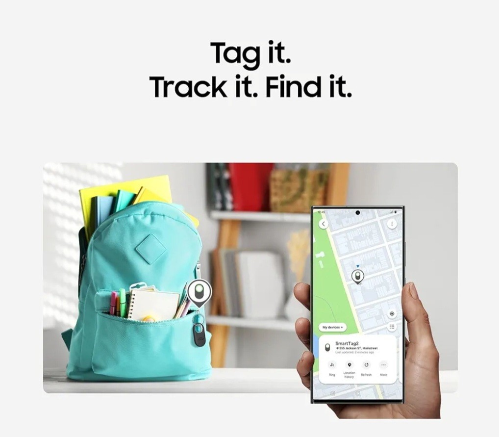 Samsung Galaxy SmartTag2 Bluetooth Tracker GPS | White | NEW | SEALED