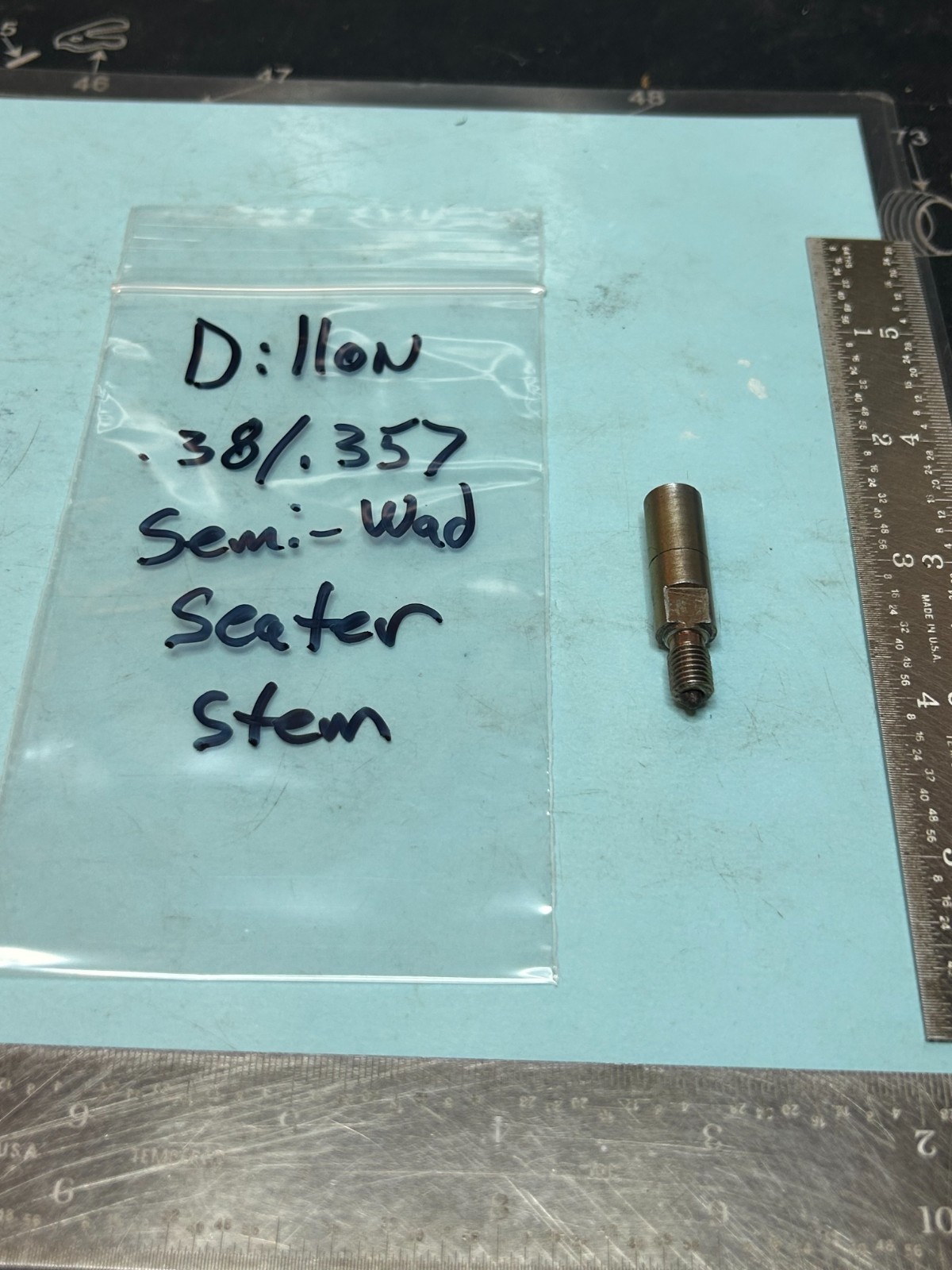 Dillon .38/.357 Caliber Semi-Wad Cutter Seater Stem