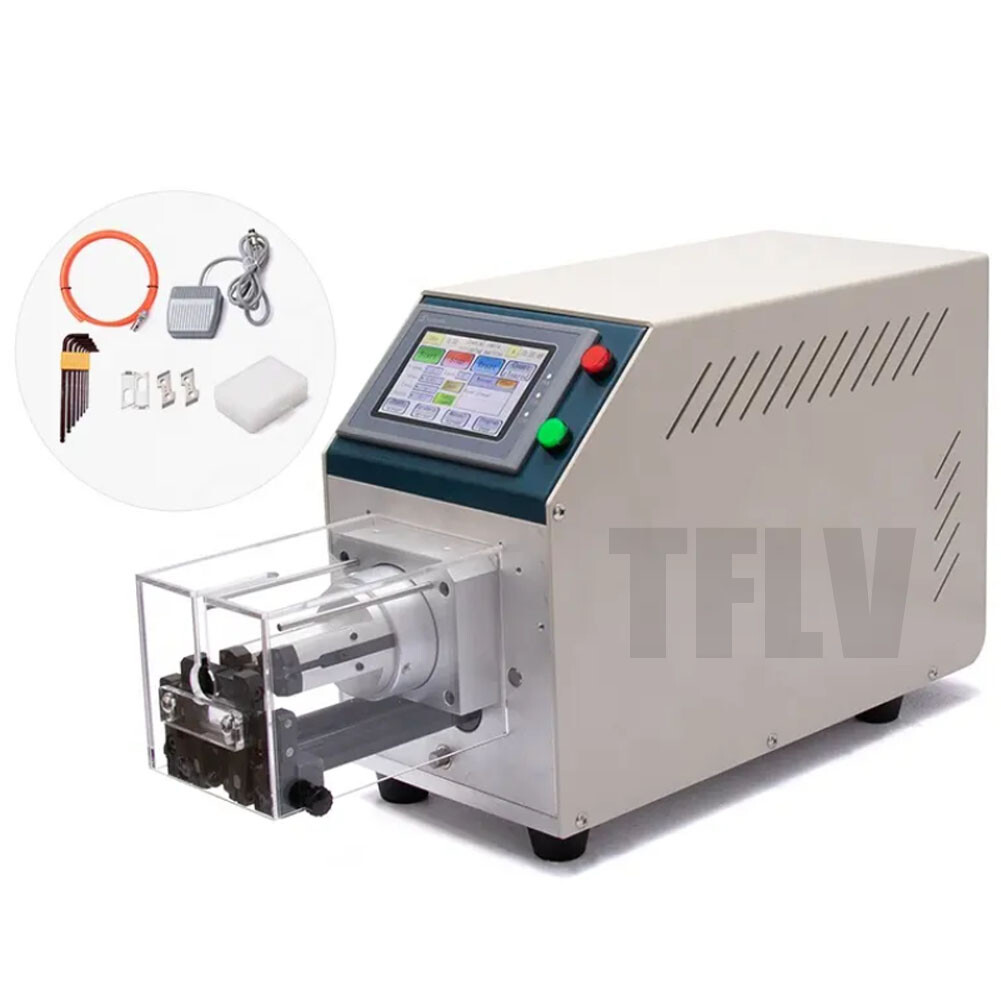 Semi-automatic Coaxial Stripping Machine Multi-layer Rotary Stripping Machine