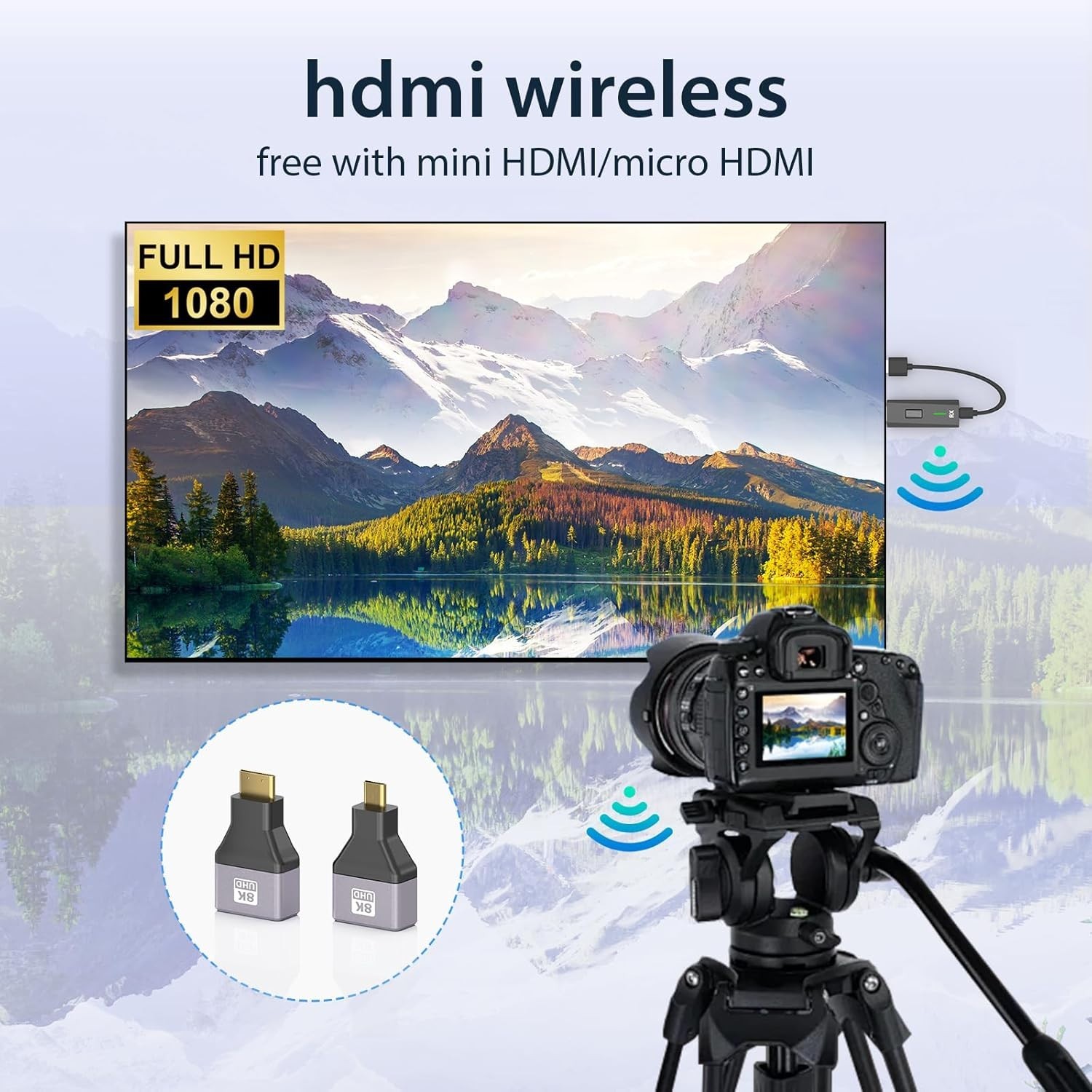 User-Friendly Wireless HDMI Extender for High-Definition Media and Presentations