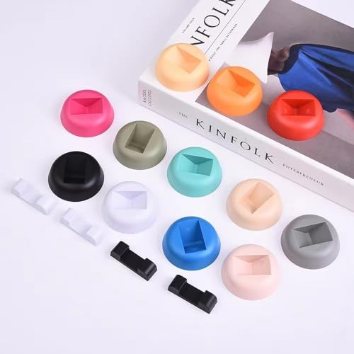 12PCS 3D Floating Frame Display Stand, Jewelry Box, Gift Round Stands,Type 5
