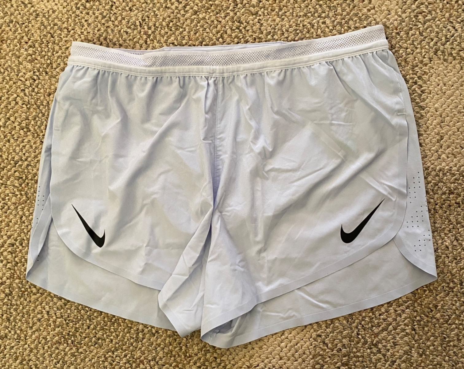 Nike Aeroswift 4" Running Shorts Brief Lined Athletic FN3352-057 $90 Men's M