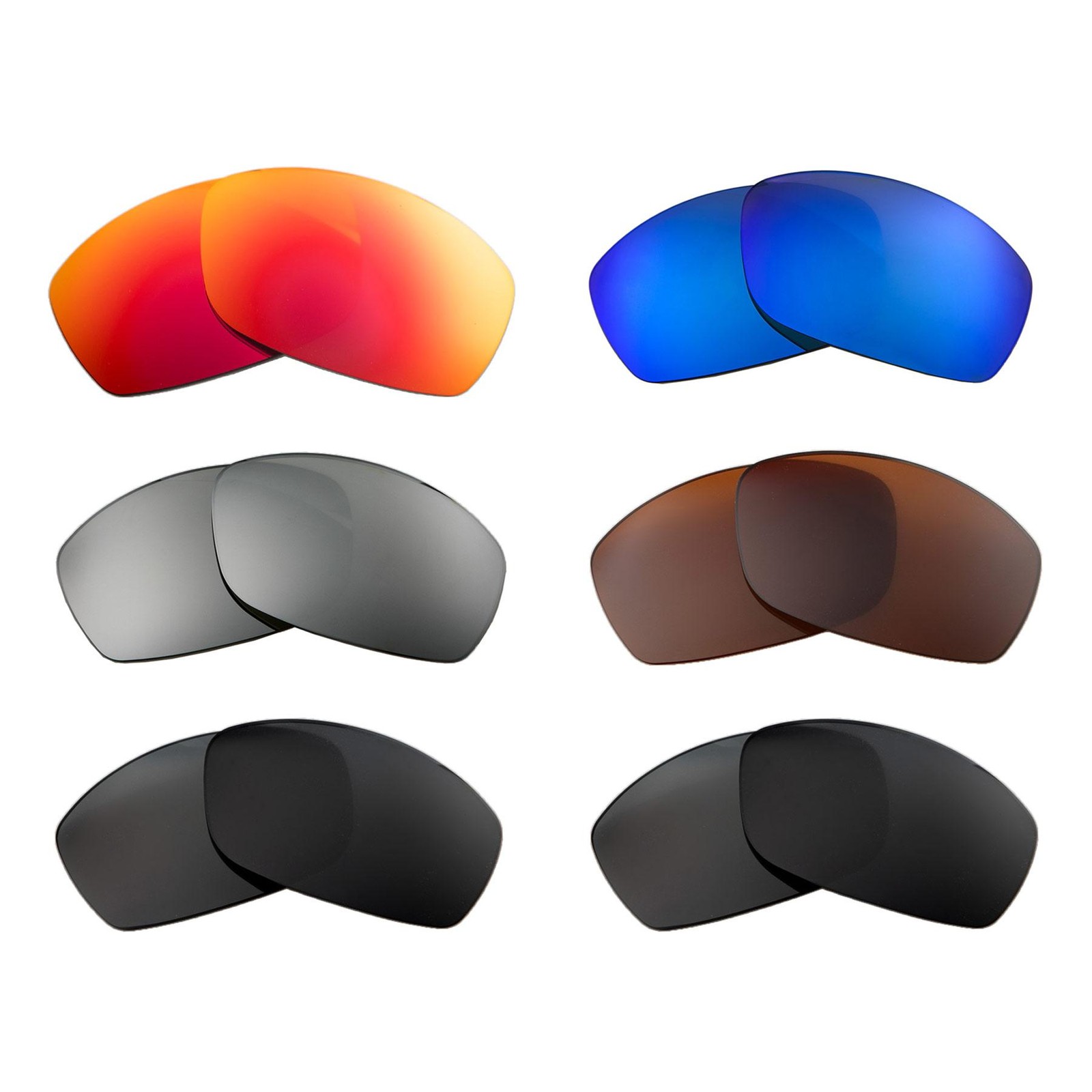 Walleva Replacement Lenses For Costa Del Mar Jose Sunglasses - Multiple Options