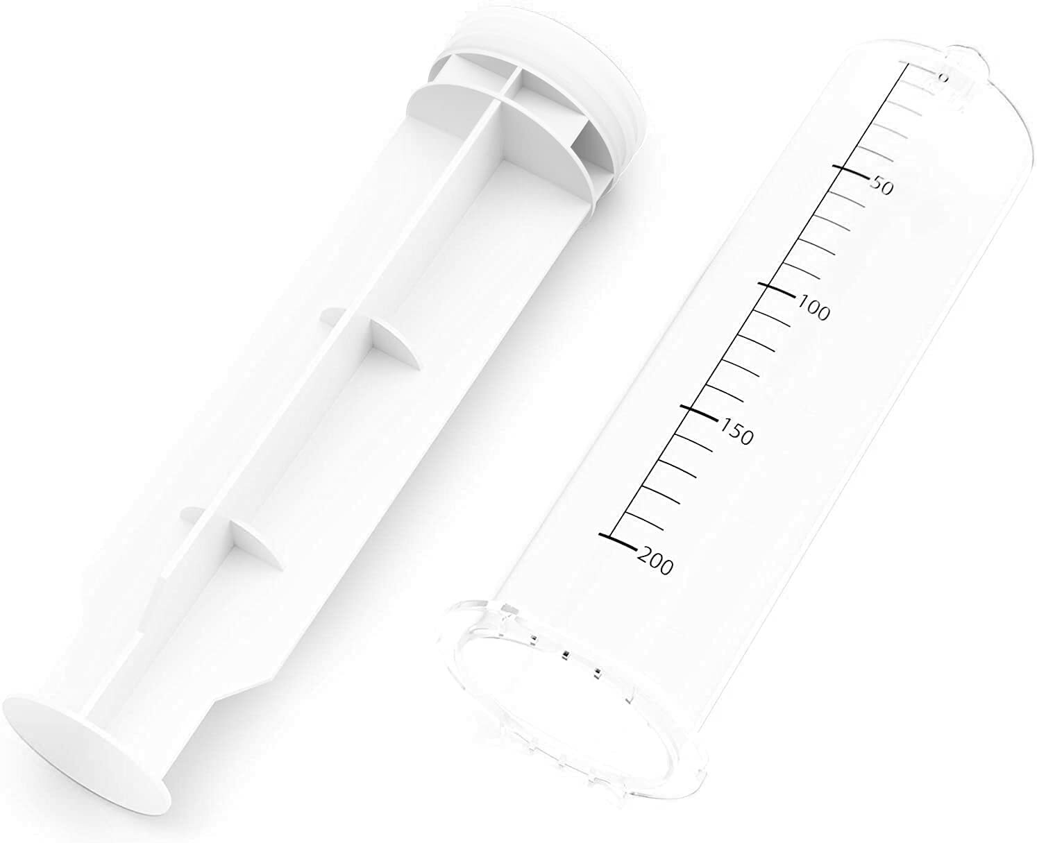Nuvälsa 200mL Ozone Syringe for Ozone Therapy - Male Luer Lock & Ozone Resistant