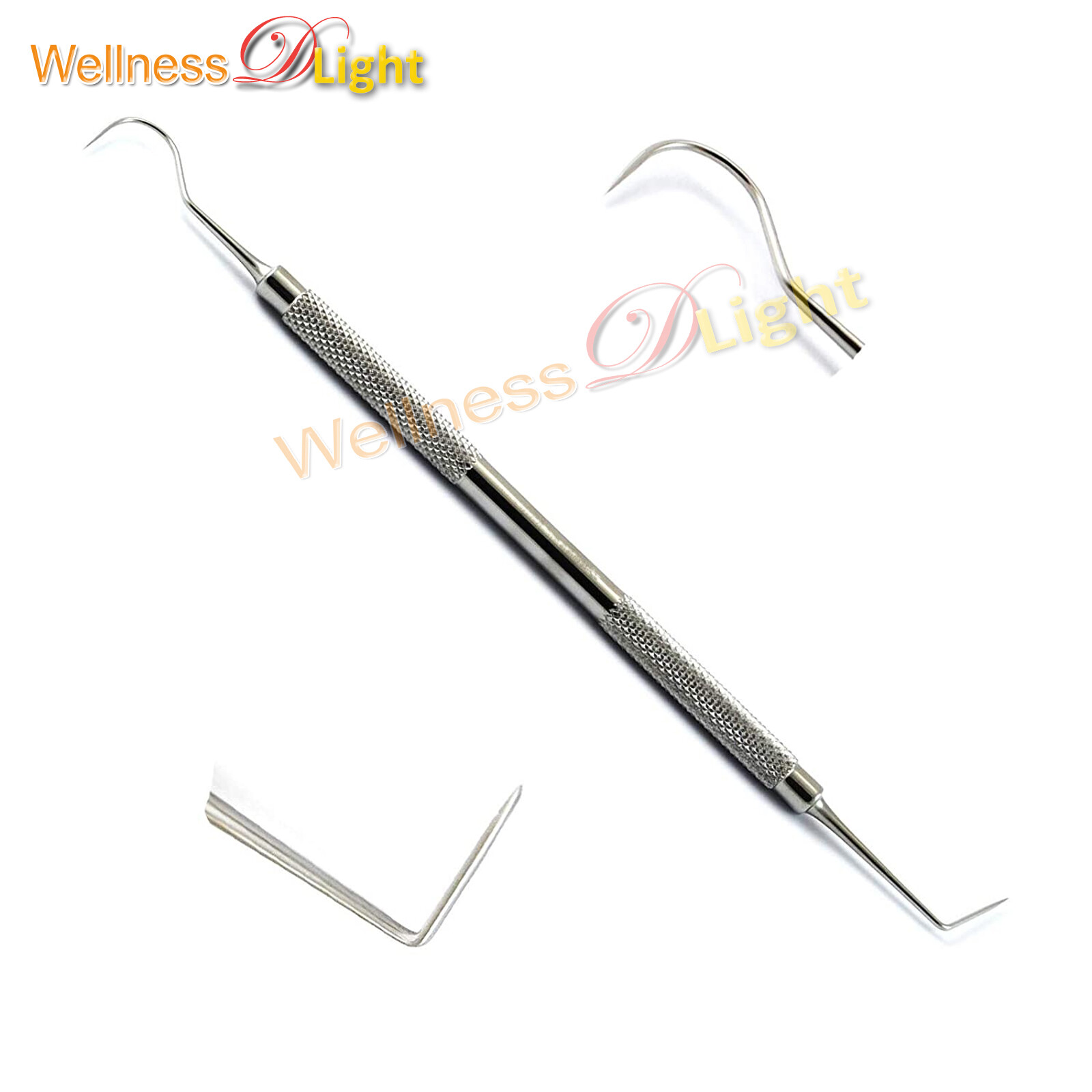 Endodontic Explorer Probe 6 Double Ended Diagnostic Scraper Periodontal Lab Tool