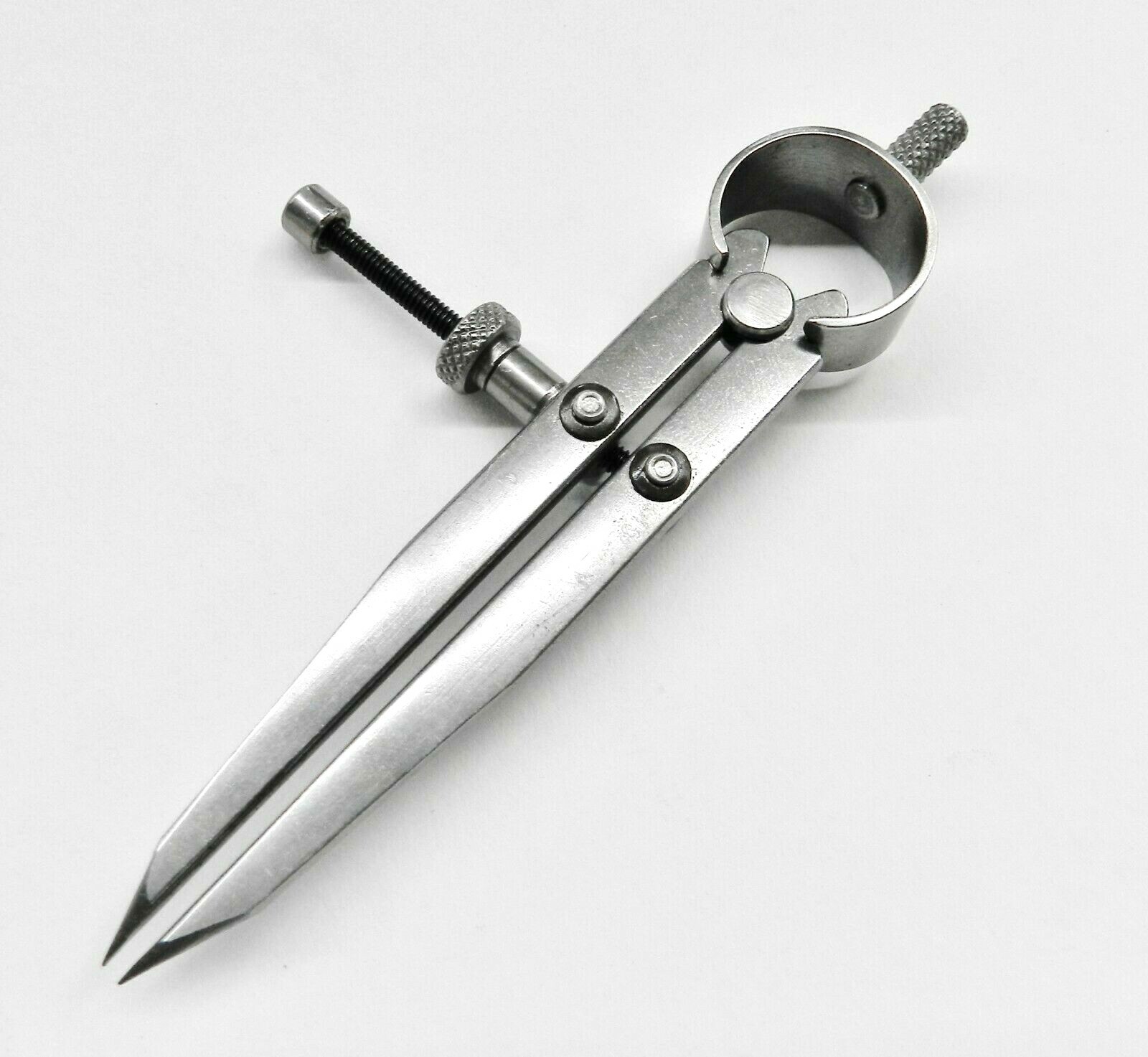 Divider Flat Leg 4" Spring Divider Tool Gauge Distant Measuring Compass Layout