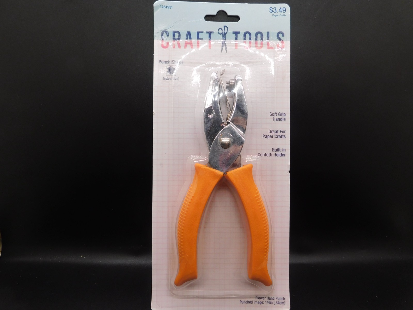Craft Tools Flower Hand Punch 1/4in