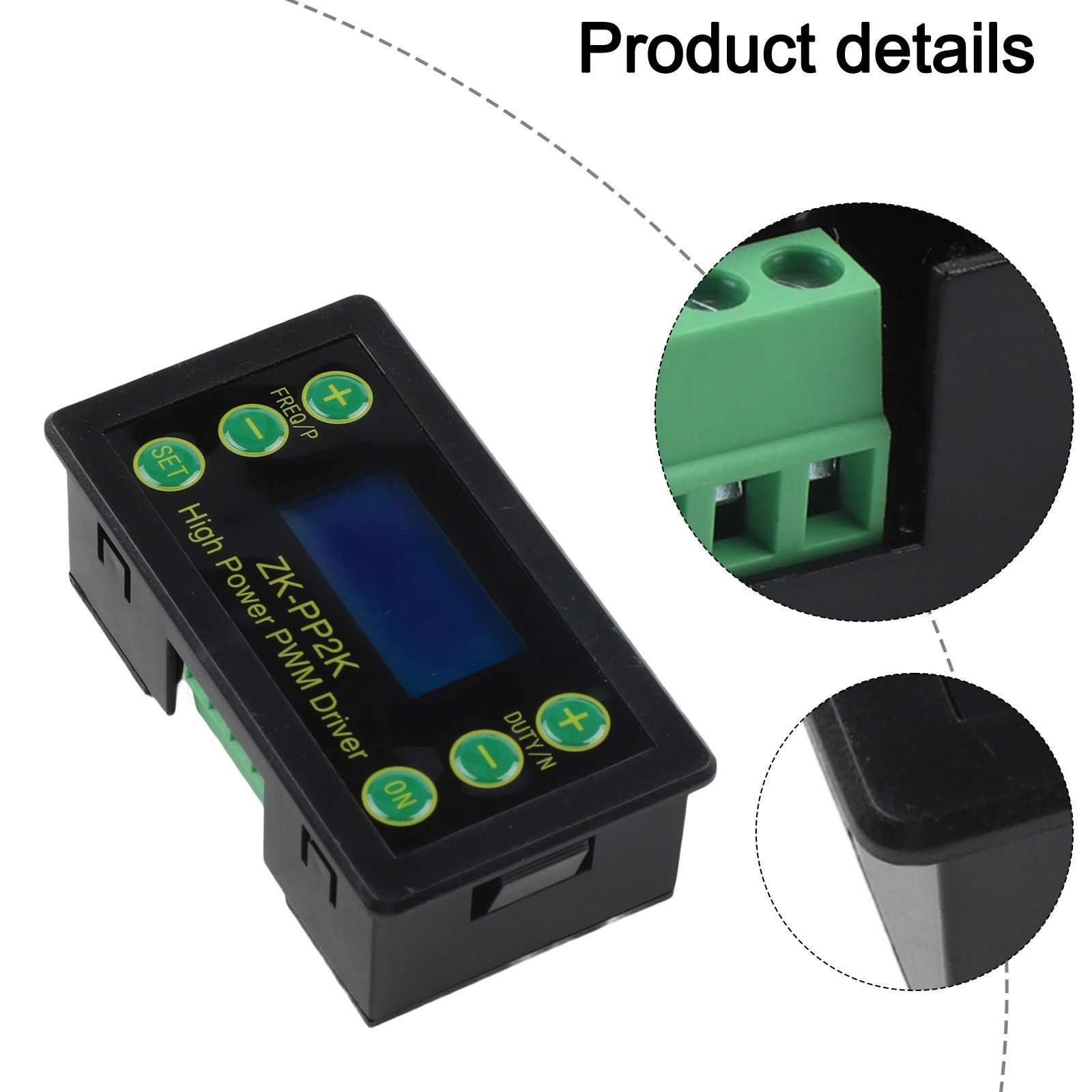 Adjustable Duty Cycle Driver with/Stop Control and Wide Voltage Input