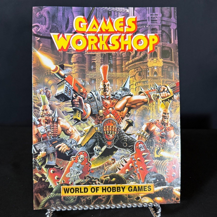 Games Workshop World of Hobby Games Annual Catalog Warhammer Brochure