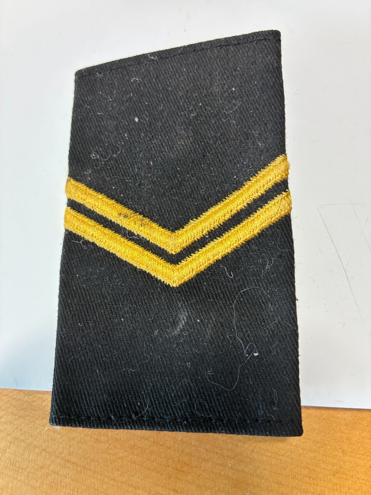 SINGLE MILITARY PATCH US ARMY CLOTH CORPORAL.