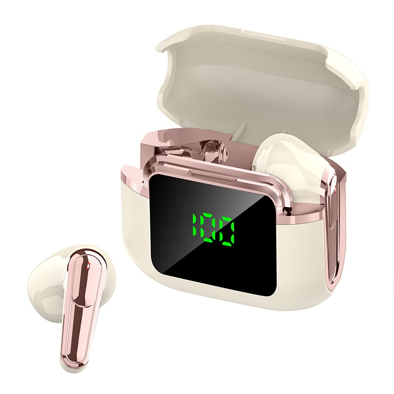 Bluetooth Earbuds Bluetooth 5.3 Headset Noise Cancelling Wireless TWS for iPhone
