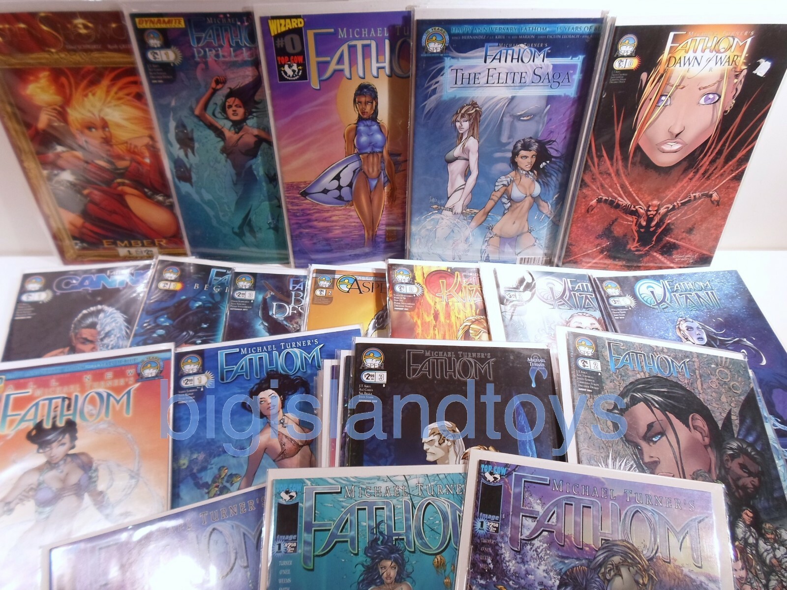 Top Cow & Aspen Comics Michael Turner's Fathom Vol 1 2 3 4 5 Kiani MULTI-LISTING