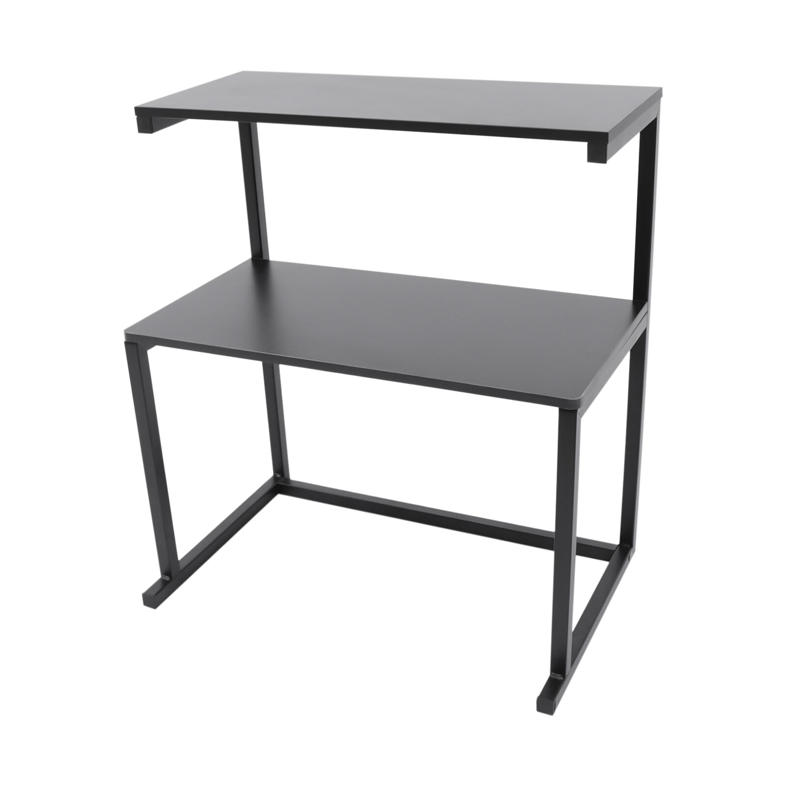 Table Storage Shelf 3-Tier Home Office Desktop Storage Rack Desk Printer Stand
