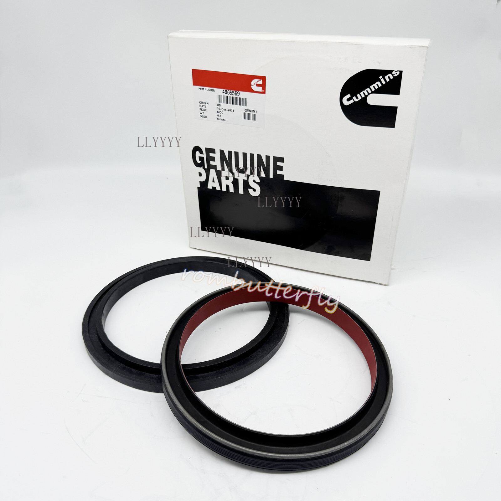 New 4965569 Rear Crankshaft Seal Kit For Cummins ISX15 QSX15 ISZ13 ISX