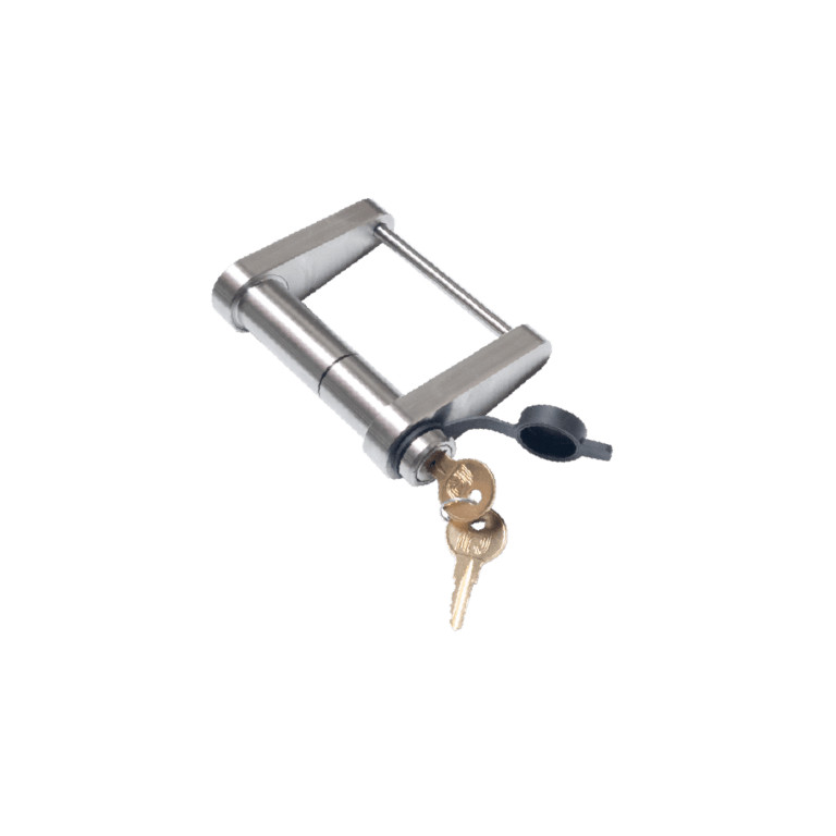 Trailer Latch Lock For DEMCO EZ Latch 2.0″ & 2-5/16 Ball Gooseneck Coupler 61130