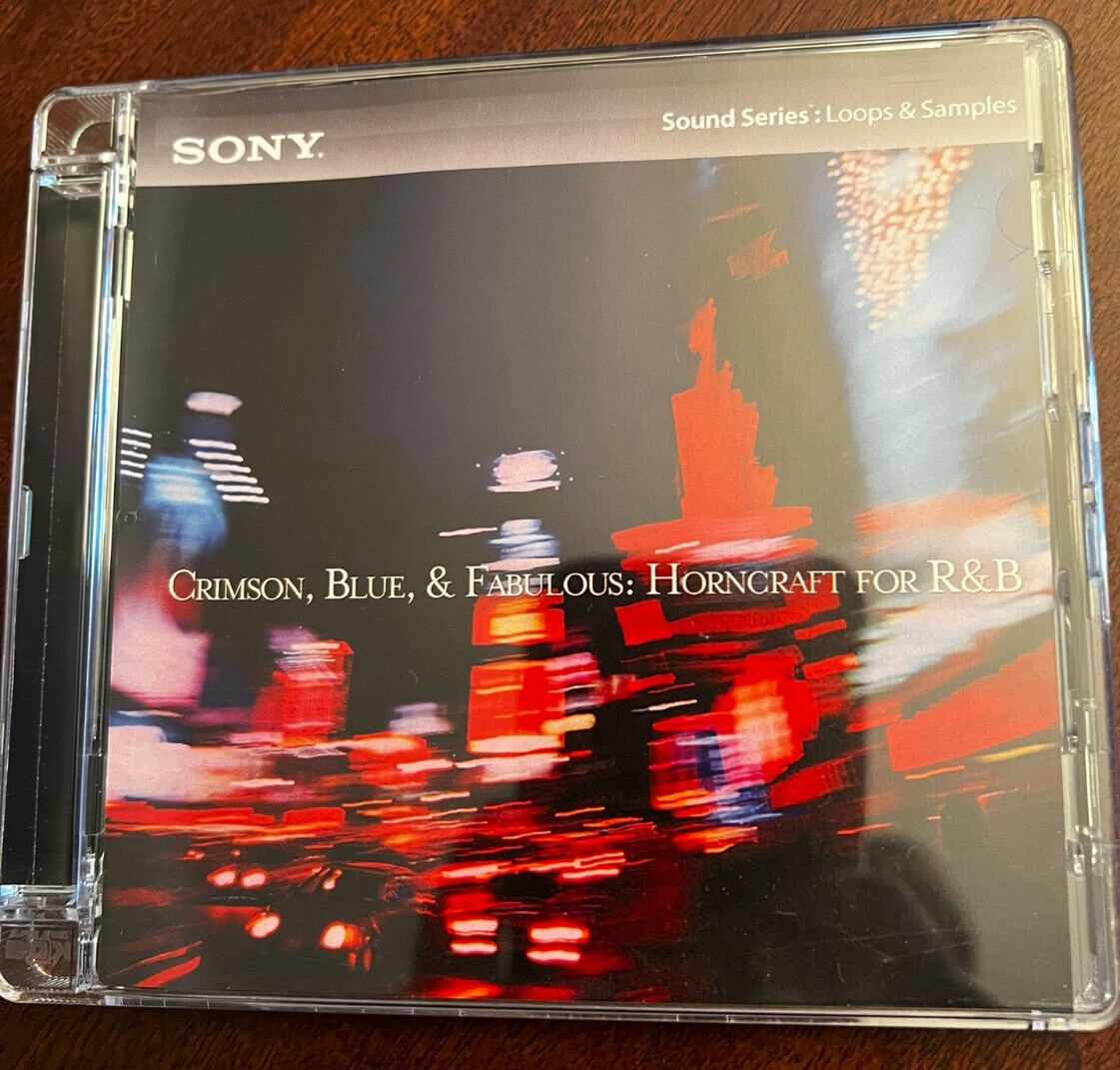 Sony Loops for Acid - Crimson, Blue & Fabulous: Horncraft for R&B Loops CD