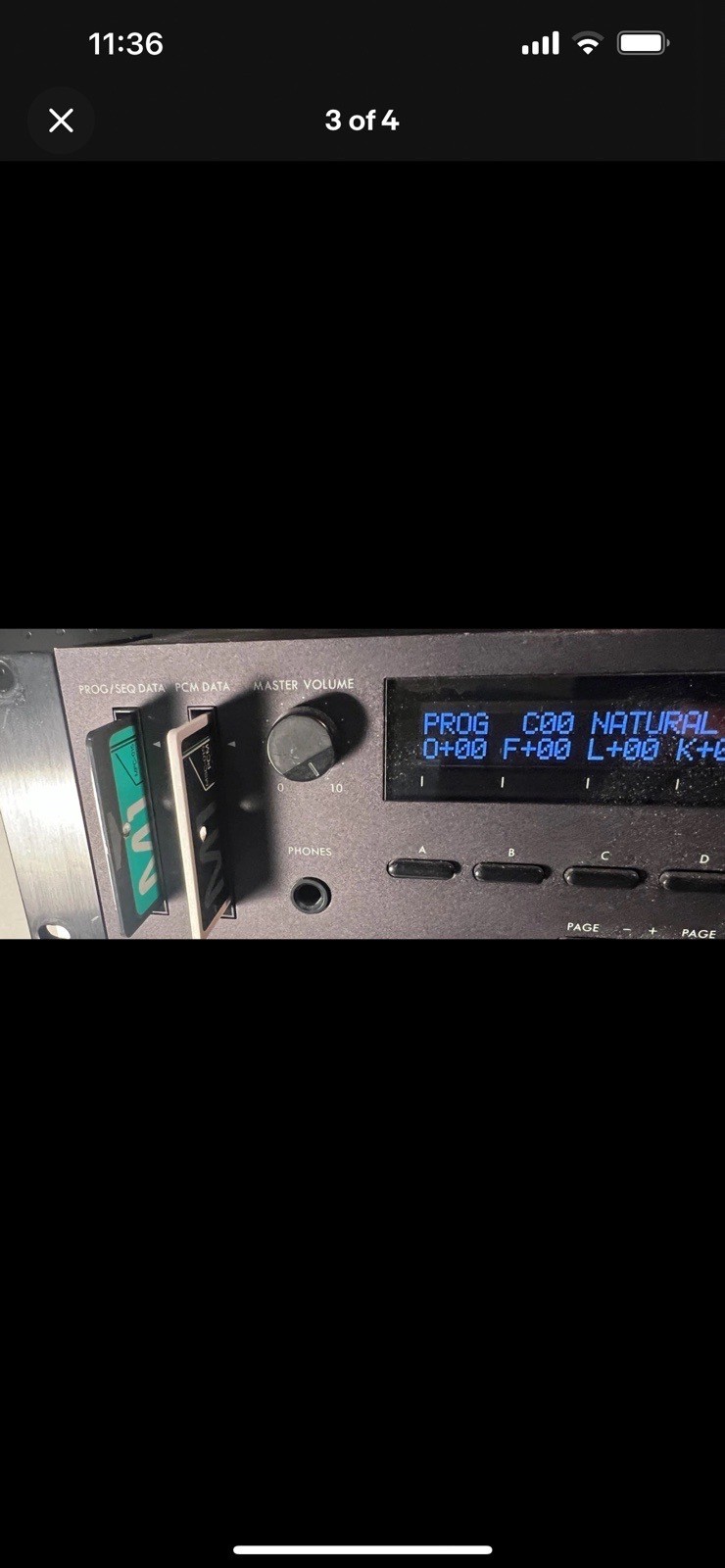 Korg PCM Data Memory Program Card MSC-02 MPC-02/ MSC-015 And MPC-015 Drums 2 LOT