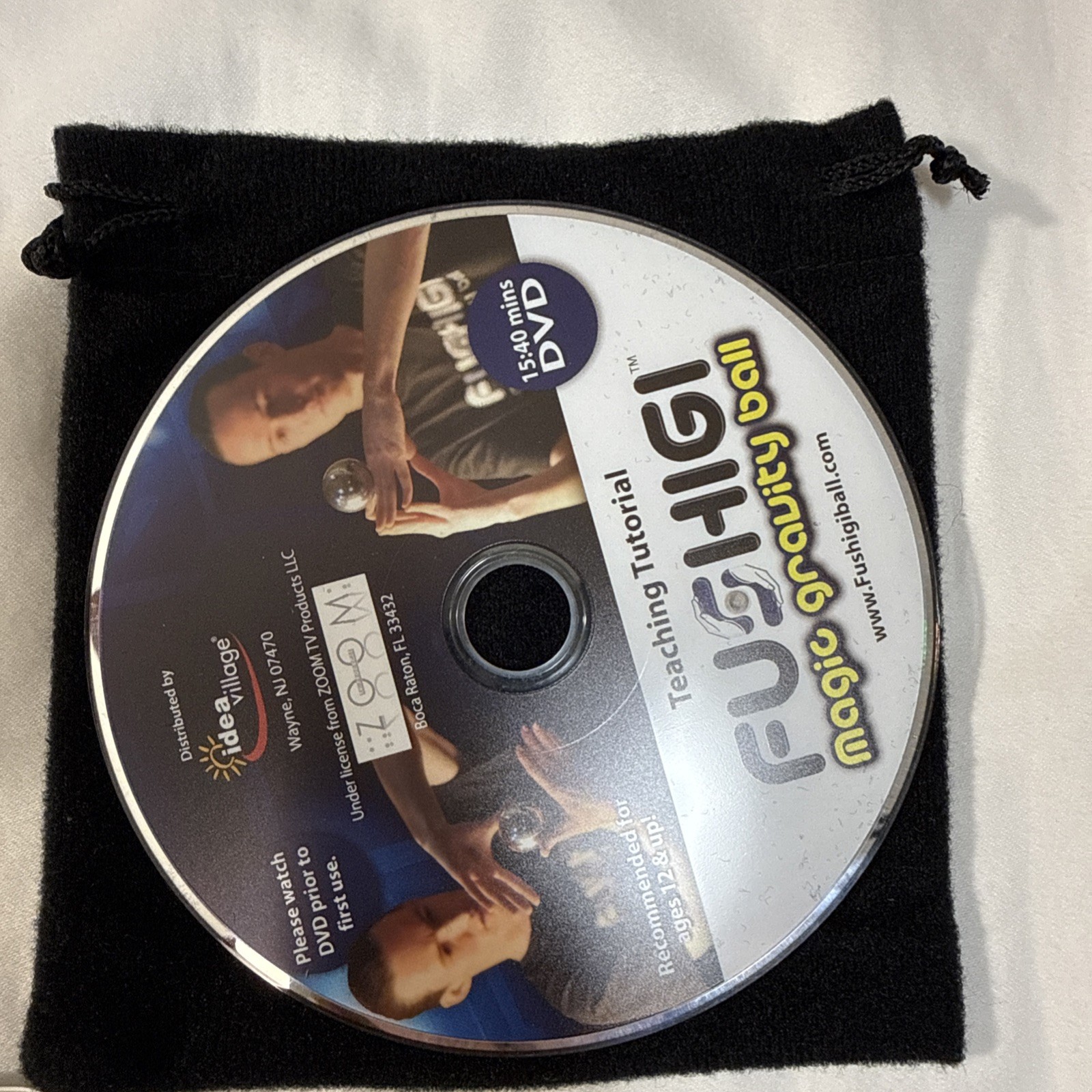 FUSHIGI Magic Gravity Ball Trick Toy With Pouch DVD Boxed Make It Float