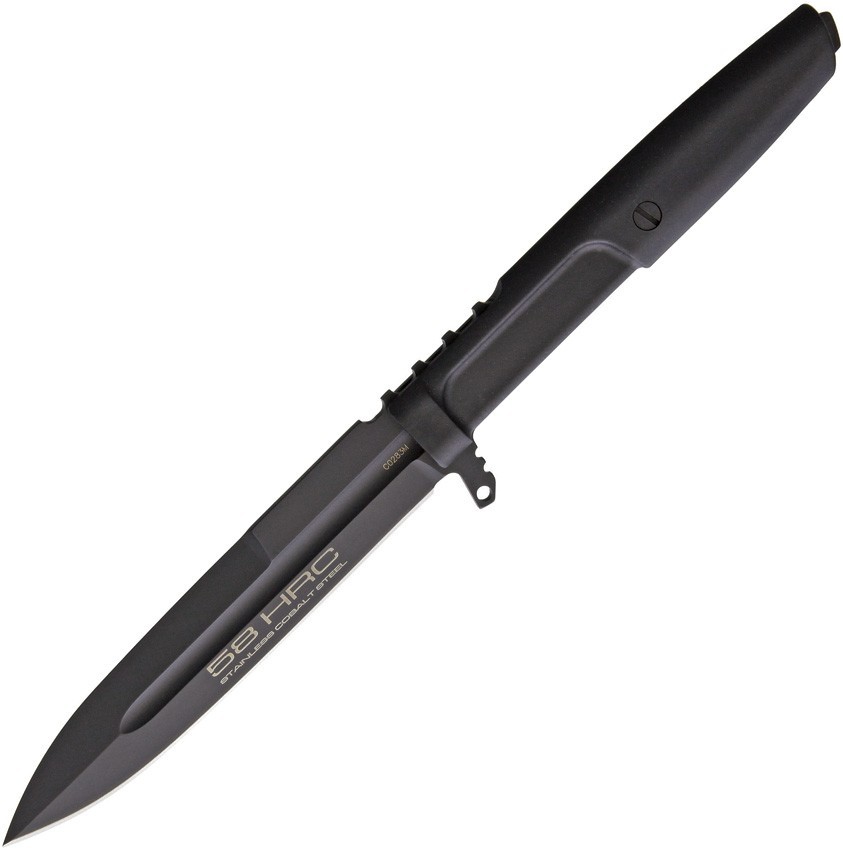 Extrema Ratio Requiem Black 04.1000.0478/BLK 4.5" N690 Black Forprene Knife