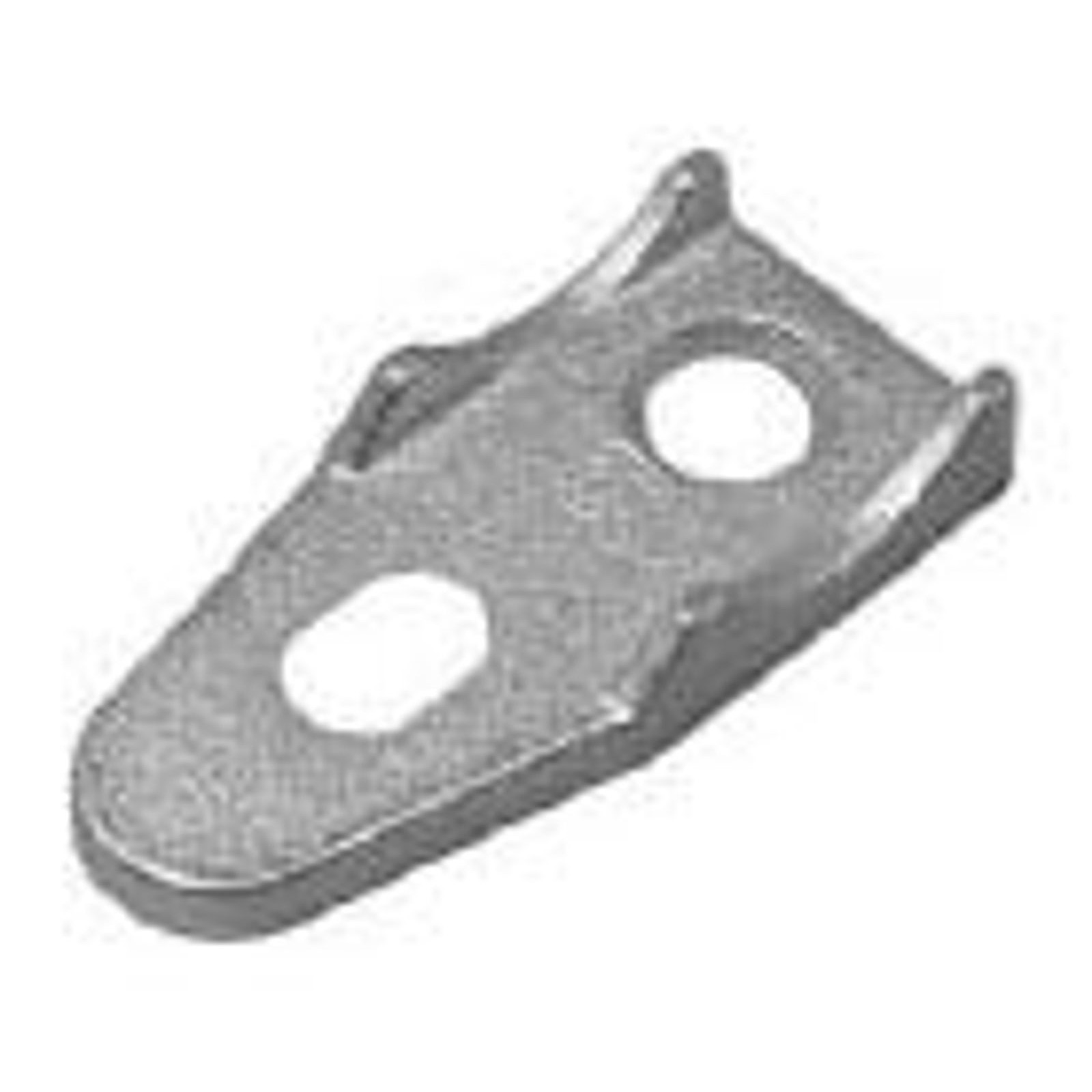 PECO 285, 1-1/4", Zinc Plated Malleable Iron, Rigid Clamp Back Spacer, 1 pc