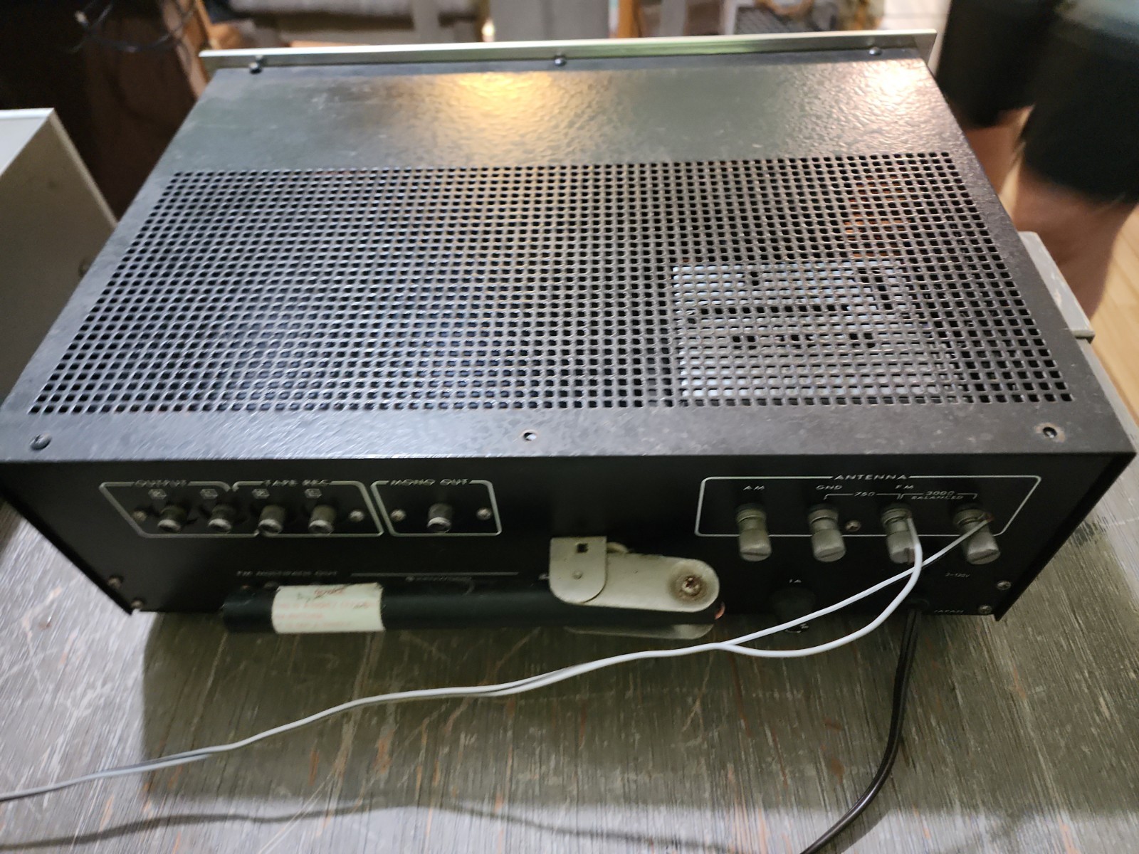 KENWOOD KT-7000 Solid State Am-Fm Stereo Tuner- Tested Working