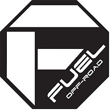 Vinyl Decal for Window - Fuel Off-Road Tires (Logo), Various Sizes & Colors