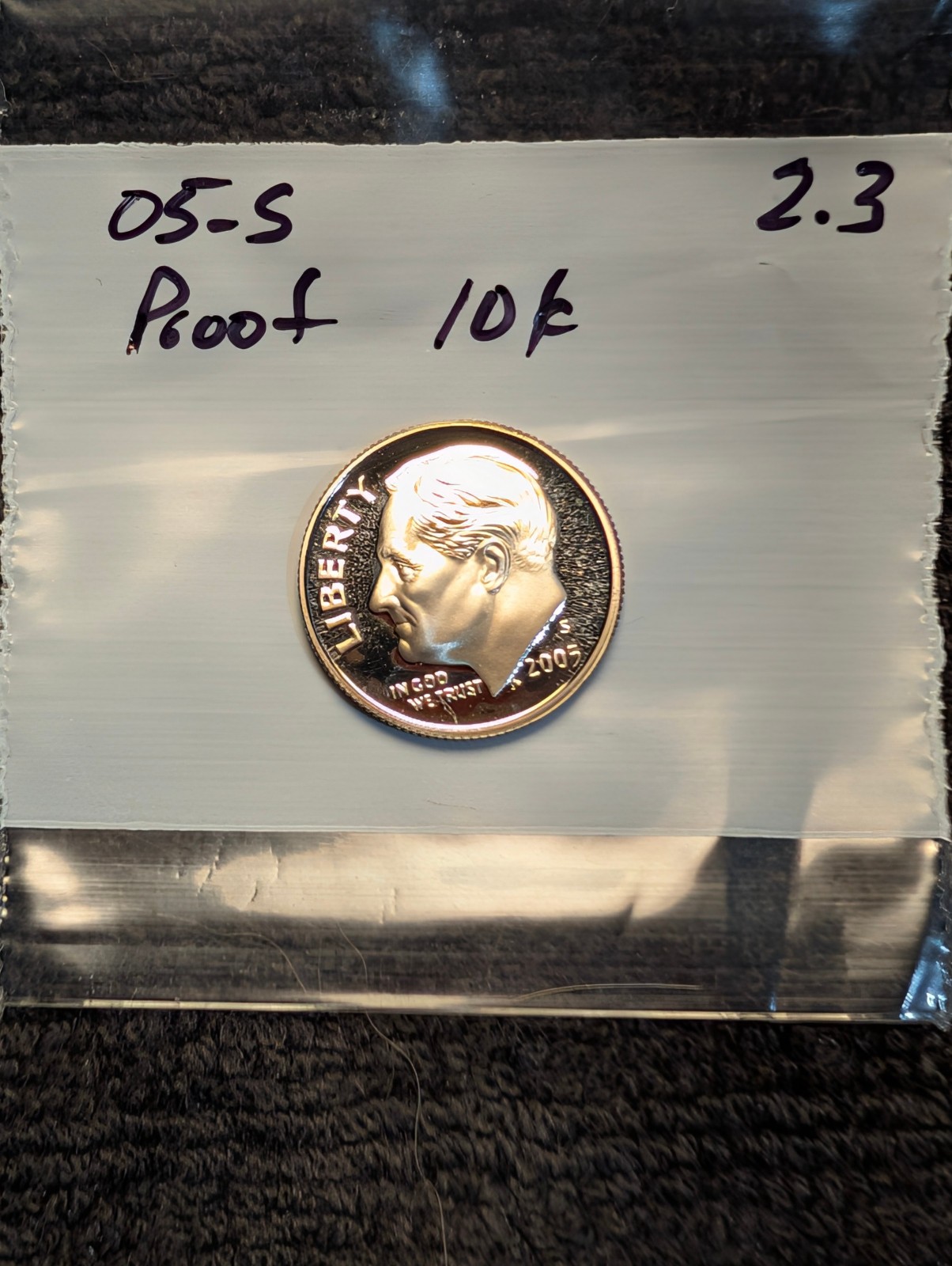 2005-S Proof Roosevelt Dime  ** From Proof Set **