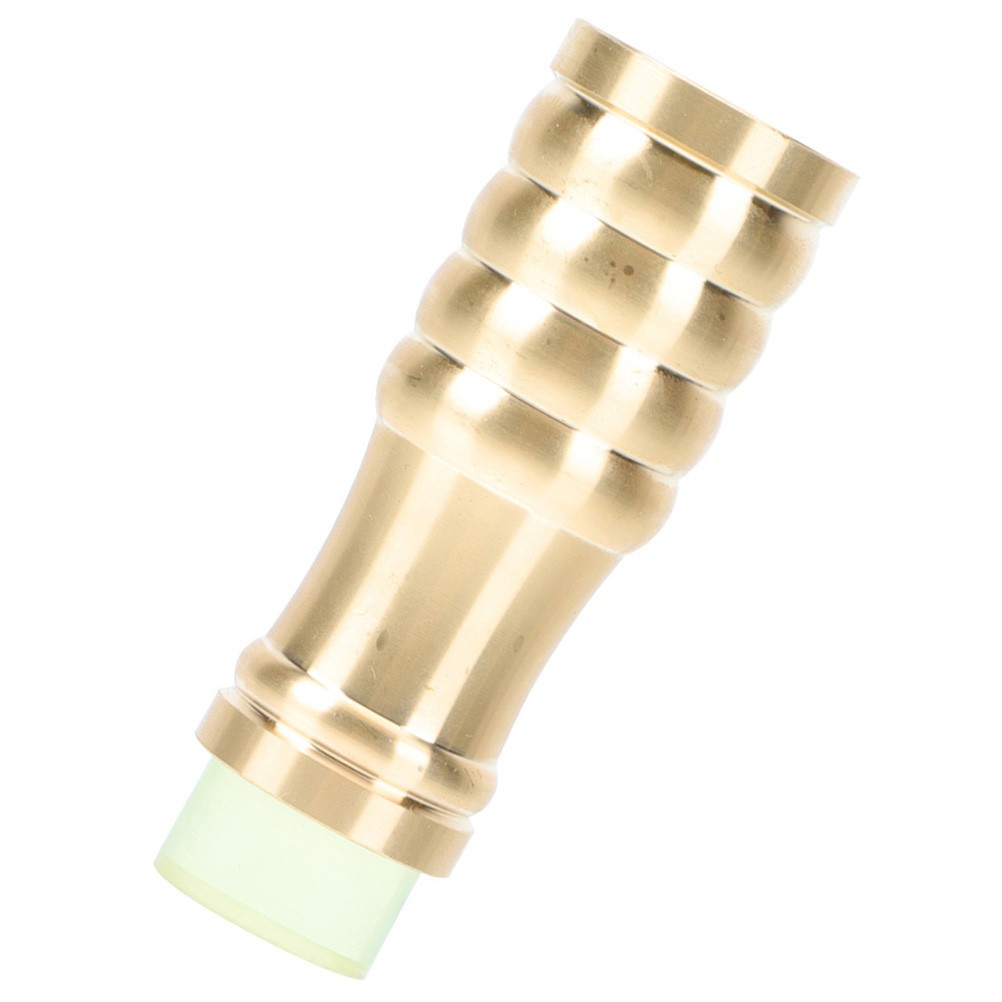 Crutch Tip Cane Foot Stick Cover Anti Skid Rubber Brass Walking Stick Pad