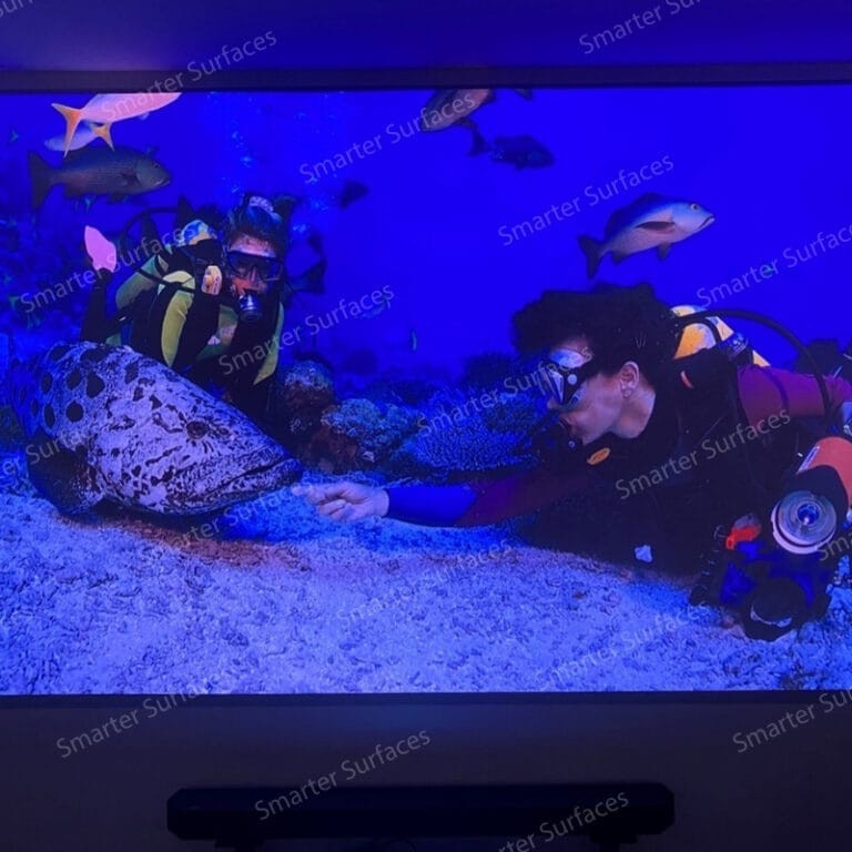 Ambient Light Rejecting Projector Screen Paint ALR 4K 8K Grey Wall Coating