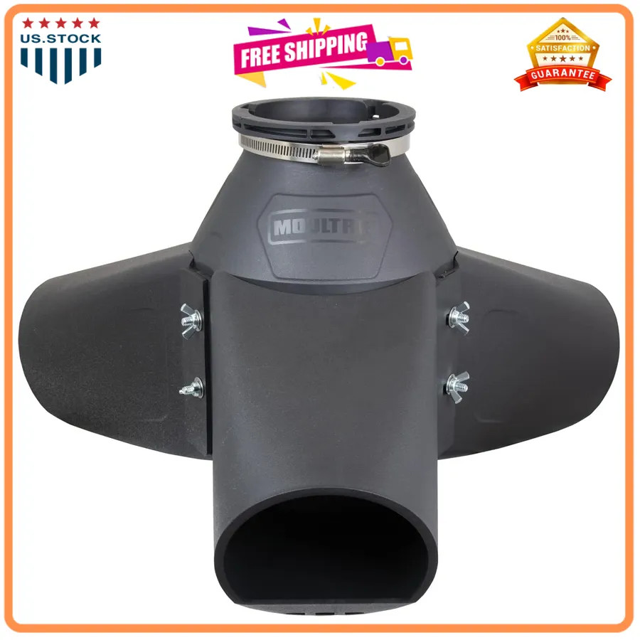 Moultrie Gravity Feeder Kit with Quick Lock Adapter for Deer Protein Pellets
